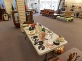 Tables and more tables with great collectibles.
