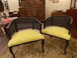 In excellent condition - two side chairs.