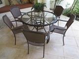 Patio Table with 6 chairs