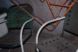 Old metal chairs