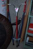 Pogo stick and stilts