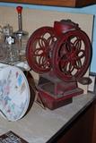 Antique cast iron coffee grinder