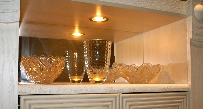 Selection of Crystal Bowls & Vases