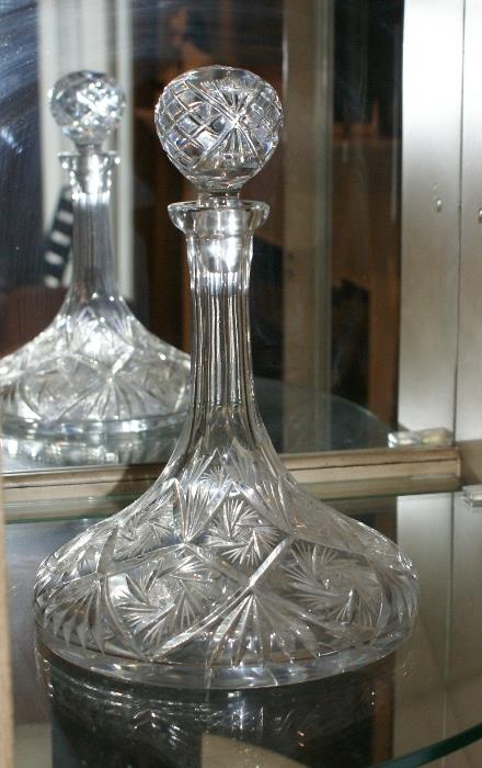 Crystal Ship Decanter Waterford Crystal
