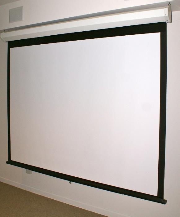 Pull Down TV Projecter Screen