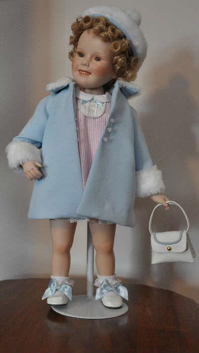 Elke Hutchens,  "Sunday Best"  Shirley Temple   Doll has box and papers Excellent Condition