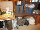 Fans, Speakers, Sewing machines