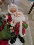 Anna Lee Santa Claus and Mrs. Claus