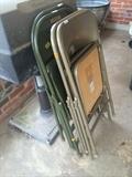 More folding chairs