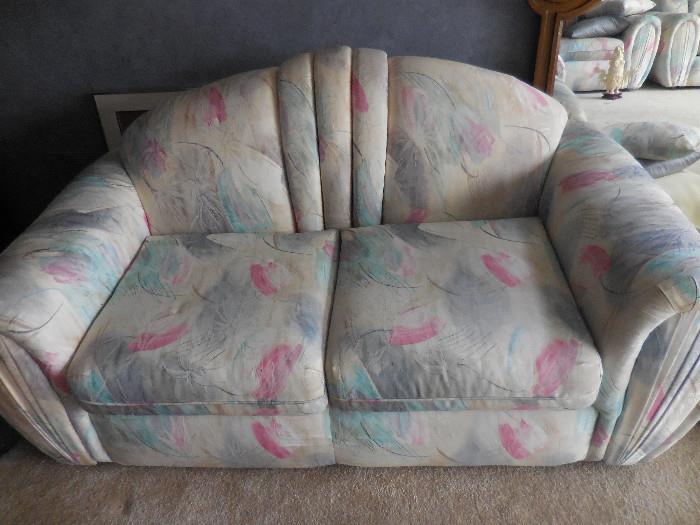 Tufted Over Stuff Love Seat