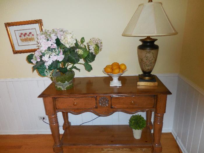 Entry Way,Sofa Table With Drawers