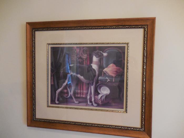 Framed Dog Prints
