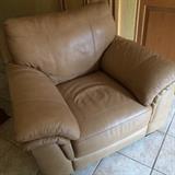 leather club chair