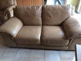 Leather loveseat #2