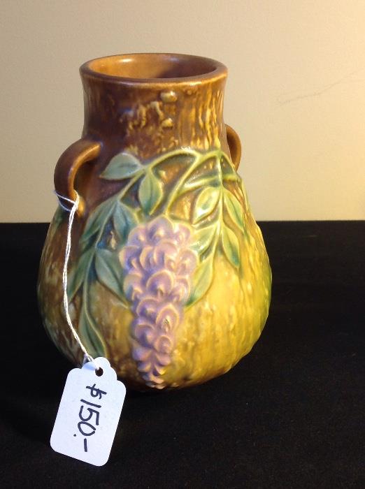 Roseville Wisteria Vase 