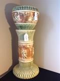 Roseville Donatello Jardiniere and Pedestal