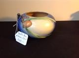 Roseville Blue Pinecone Vase