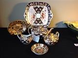 Royal Crown Derby Traditional Imari Tea Set