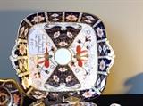 Royal Crown Derby Traditional Imari Cake Plate