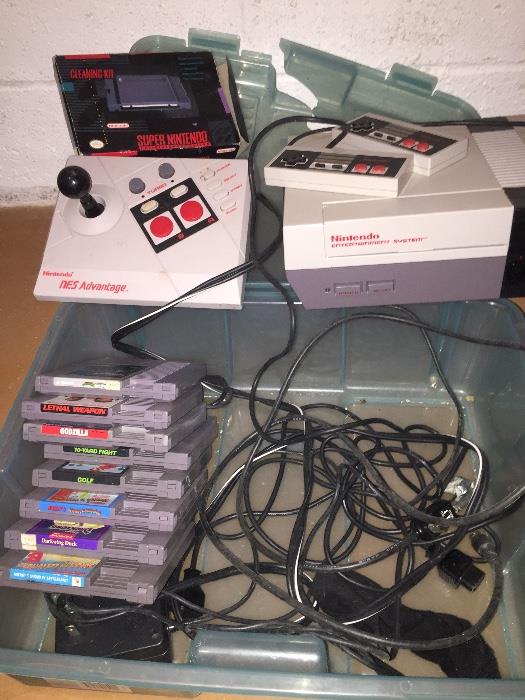 Original Nintendo and all that goes with it