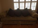 distressed couch