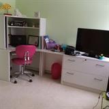 Modular desk furniture