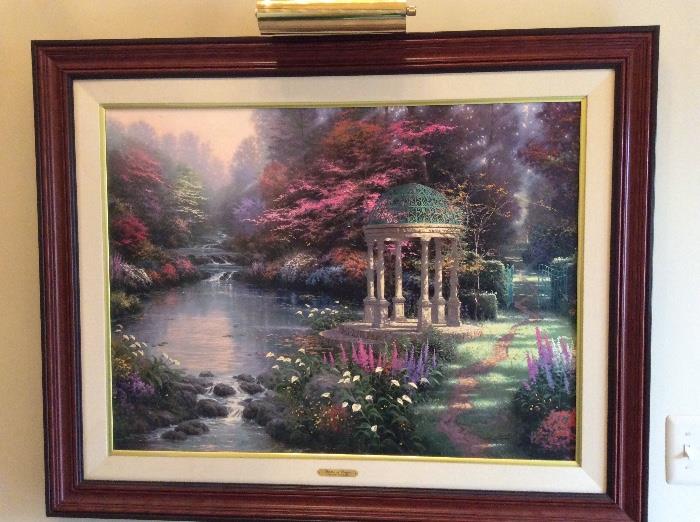 Thomas Kincade limited edition painting