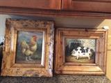 Pierre Deux barnyard paintings