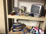 Assorted board games and toys