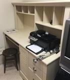 Desk and HP Office Jet 4550 Wireless All-in-One Printer/scanner/copier/fax. 