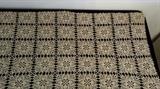hand-crocheted tablecloth