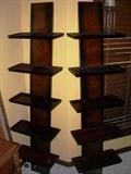 Pair of shelves