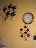 Wall art, clock