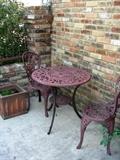 Patio table and chairs