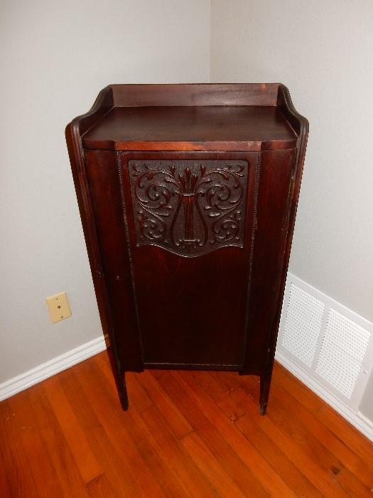 Antique Music Cabinet