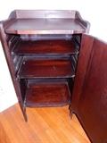 Antique Music Cabinet Interior
