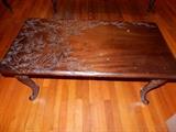 Honduras Carved Coffee Table