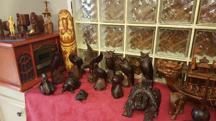 Assorted Carvings