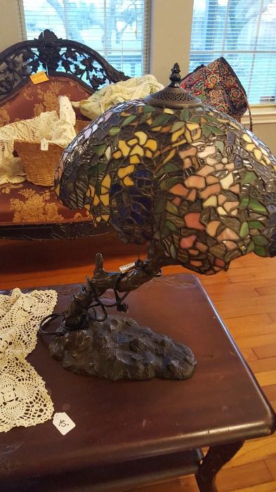 Reproduction of Tiffany Style Lamp~Tree
