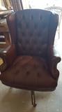 Leather Tufted Office Chair