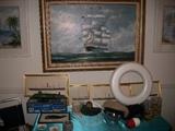 ORIGINAL OIL PAINTING & NAUTICAL