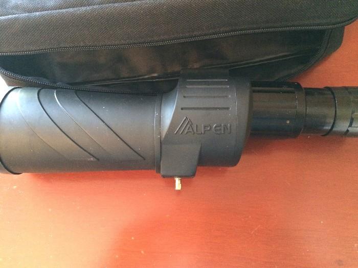 Alpen rife scope 8 - 24 x 50; water and fog proof