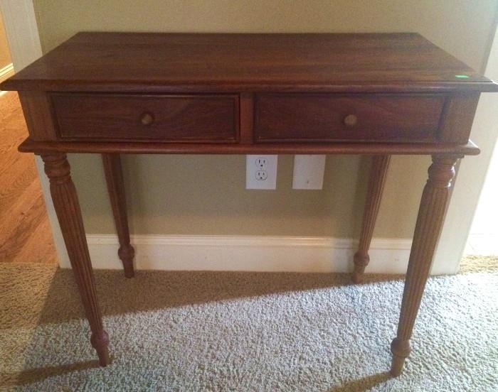 Lovely antique side table with drawers; excellent condition