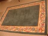 Sculptured area rug