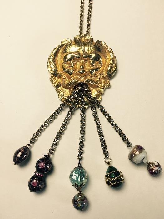Venetian glass necklace 1950s