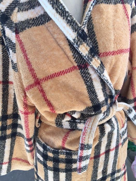 Burberry terry cloth bathrobe