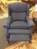 Lane Upholstered Wing Back Recliner - Detail