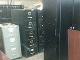 Several Filing Cabinets