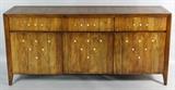 Lot 1049: MODERNIST CHERRYWOOD CREDENZA/SIDEBOARD WITH BONE INLAY http://www.invaluable.com/auction-lot/modernist-cherrywood-credenza-sideboard-with-bone-1049-c-2e341f99c7