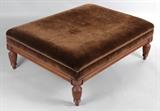 Lot 1069: RALPH LAUREN BROWN VELVET OTTOMAN WITH NAILHEAD TRIM http://www.invaluable.com/auction-lot/ralph-lauren-brown-velvet-ottoman-with-nailhead-t-1069-c-a564c8ea13